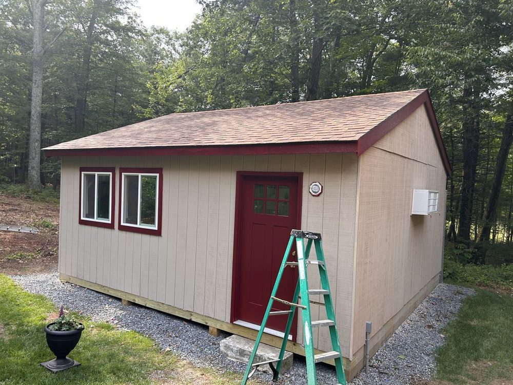 The Buck Shed, Finished