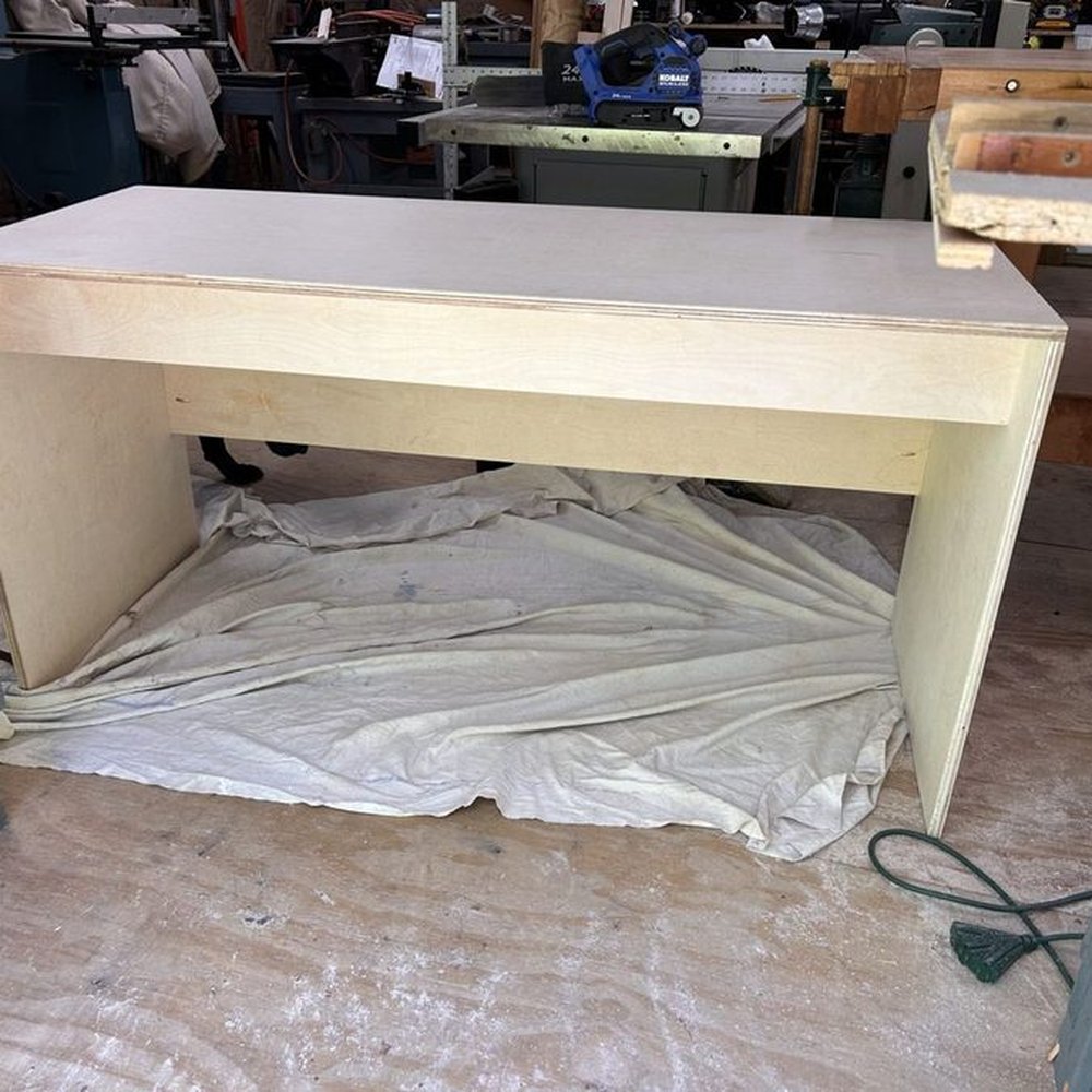 Live-Edge Writing Table