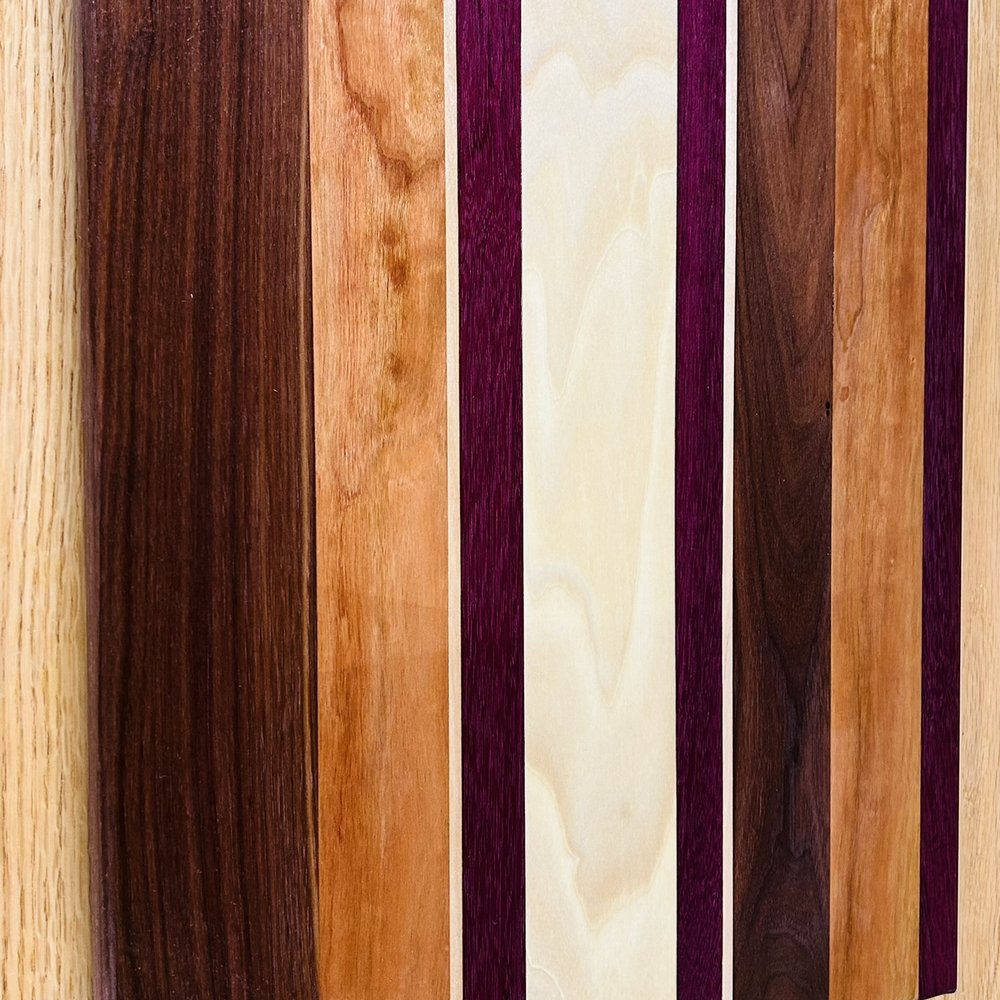 Modern Stripe Cutting Board